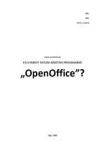 Konspekts 'Kā izveidot satura rādītāju programmā OpenOffice', 1.