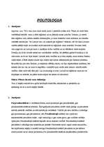 Konspekts 'Politoloģija', 1.