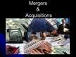 Prezentācija 'Mergers & Acquisitions', 1.