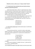 Konspekts 'A.Pumpura dzejolis "Imanta"', 1.