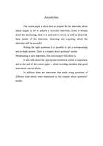 Referāts 'Sekmīgas intervijas sagatavošana un rakstīšana', 5.