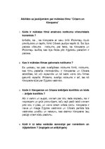 Konspekts 'Atbildes uz jautājumiem par mākslas filmu "Cēzars un Kleopatra"', 1.