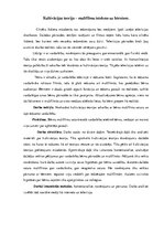 Referāts 'Kultivācijas teorija - multfilmu ietekme uz bērniem', 1.