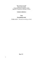 Eseja 'Komunikācijas kodi', 1.