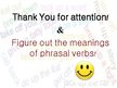 Prezentācija 'Phrasal Verbs', 8.