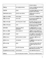 Prezentācija 'Phrasal Verbs', 10.