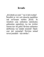 Referāts 'Esi drošs uz ceļa!', 2.