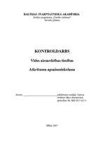 Referāts 'Atkritumu apsaimniekošana', 1.