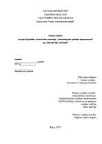 Prakses atskaite 'Prakses atskaite valsts pārvaldes iestādē', 1.