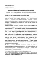Referāts 'Kampaņas pret braukšanu apreibinošu vielu ietekmē "Izguli reibumu!" (2011) vēstī', 1.