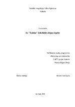 Referāts 'Tirgus izpēte', 1.