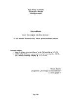 Konspekts 'Feminisma teorija: vēsture, galvenie teorētiskie jautājumi', 1.