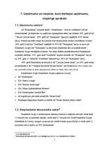 Prakses atskaite 'Prakses atskaite A/S "Hansabanka"', 5.