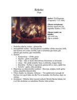 Paraugs 'Mākslas darbu analīze', 3.