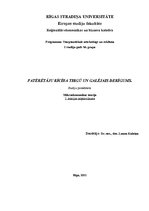 Konspekts 'Patērētāju rīcība tirgū un galējais derīgums', 1.
