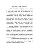 Eseja 'Vai cilvēks ir dabas saimnieks?', 1.