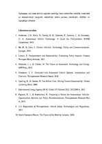 Eseja 'Auti moto tehnika: inovācijas, drošība un nākotnes tendences', 5.