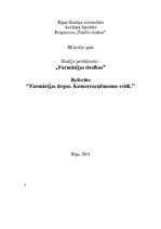 Referāts 'Farmācijas tirgus. Komercuzņēmumu veidi', 1.