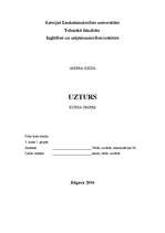 Referāts 'Uzturs', 1.