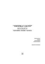 Referāts 'Tiesiska valsts', 1.