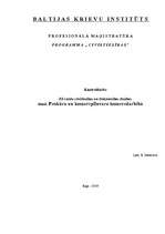 Referāts 'Prokūra un komercpilnvara komercdarbībā', 1.