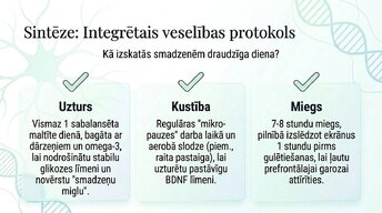 Prezentācija 'Veselīgu rutīnu ietekme uz fokusu un kognitīvo produktivitāti', 12.
