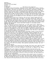 Eseja 'The Value of the Unimportant', 1.