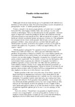 Eseja 'Paaudžu vērtības manā dzīvē', 1.