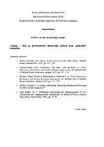 Konspekts 'Tiešā un pārstāvnieciskā demokrātija. Roberta Dāla "poliarhijas" koncepcija', 1.