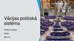 Prezentācija 'Vācijas politiskā sistēma', 1.