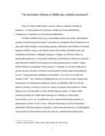 Eseja 'Vai nezināms labums ir labāks par zināmu ļaunumu?', 1.