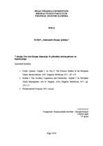 Eseja 'Pro/Anti Eiropas dimensija: ES pilsonība, eiroskepticisms un leģitimizācija', 1.