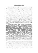 Eseja 'Cilvēka dzīves jēga', 1.