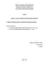 Eseja 'Vai ir nepieciešams noteikt sabiedriskā radio un televīzijas abonenta maksu?', 1.