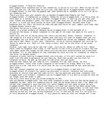 Eseja 'This Is an Essay about how One May Become Disappointed and the Effects the Emoti', 1.