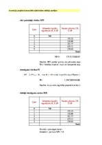 Paraugs 'Investīciju projekta komerciālās efektivitātes rādītāju aprēķins', 3.