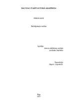 Eseja 'Cilvēka tiesības uz kvalitatīvu vidi', 1.