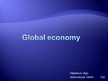 Prezentācija 'Global Economy', 1.