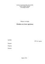 Referāts 'Mīmikas un žestu saprašana', 1.