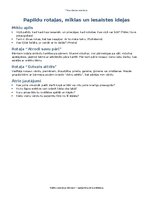 Paraugs 'Tēva dienas scenārijs', 18.