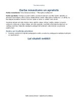Paraugs 'Tēva dienas scenārijs', 20.