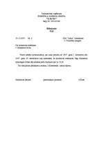 Paraugs 'Rīkojums', 1.