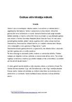 Referāts 'Gotikas stils tēlotājmākslā', 1.