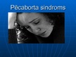 Prezentācija 'Pēcaborta sindroms', 1.