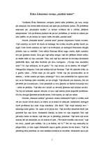 Eseja 'Erika Ādamsona varoņu "smalkās kaites"', 1.