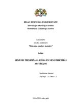 Prakses atskaite 'Lēmumu pieņemšana riska un nenoteiktības apstākļos', 1.