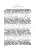 Eseja 'Ko es meklēju un atrodu cilvēkos', 1.