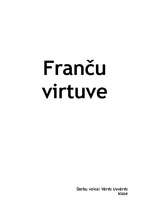 Konspekts 'Franču virtuve', 1.