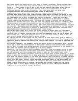 Eseja '"Legalization Of Marijuana" Pro Marijuana', 1.