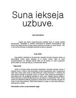 Referāts 'Suņi', 22.